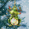Frog Christmas Light Shape Ornament Christmas Party Decorations Gifts For Frog Lovers