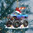 Grave Digger Monster Truck Light Christmas Ornament Monster Jam Xmas Ornament Gifts