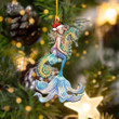Mermaid Christmas Ornament Christmas Tree Hanging Unique Decorations Mermaid Lovers Gifts