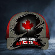 Some Leaves Refuse To Fall Canada Flag Vintage Hat Mens Unique Patriotic Canadian Cap Gift