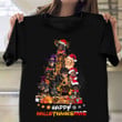 Dachshund Happy Hallothanksmas T-Shirt Dachshund Christmas Shirt Halloween Gifts