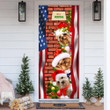 Yorkie Merry Woofmas Door Cover American Christmas Door Cover Best Christmas Decorations