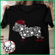 Bulldog Santa Shirt Womens Xmas T-Shirts Gifts For Bulldog Lovers