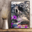 Animals Lest We Forget Purple Poppy Poster Animals In War Remembrance Wall Art