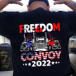 Trucker Freedom Convoy 2022 Shirt Apparel Support Freedom Convoy Clothing