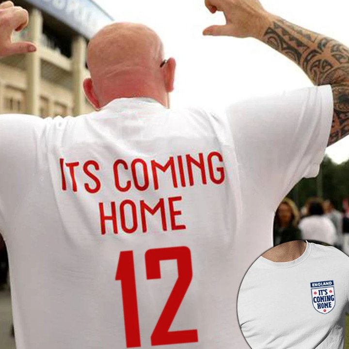 It's Coming Home 12 Shirt England Euro 2021