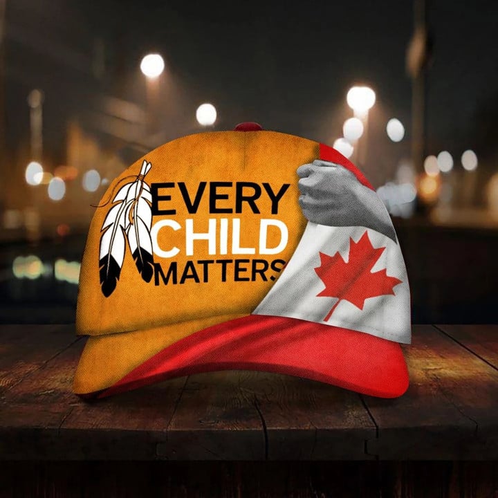 Every Child Matters Canada Flag Cap Orange Day Shirt Every Child Matters Movement Merch