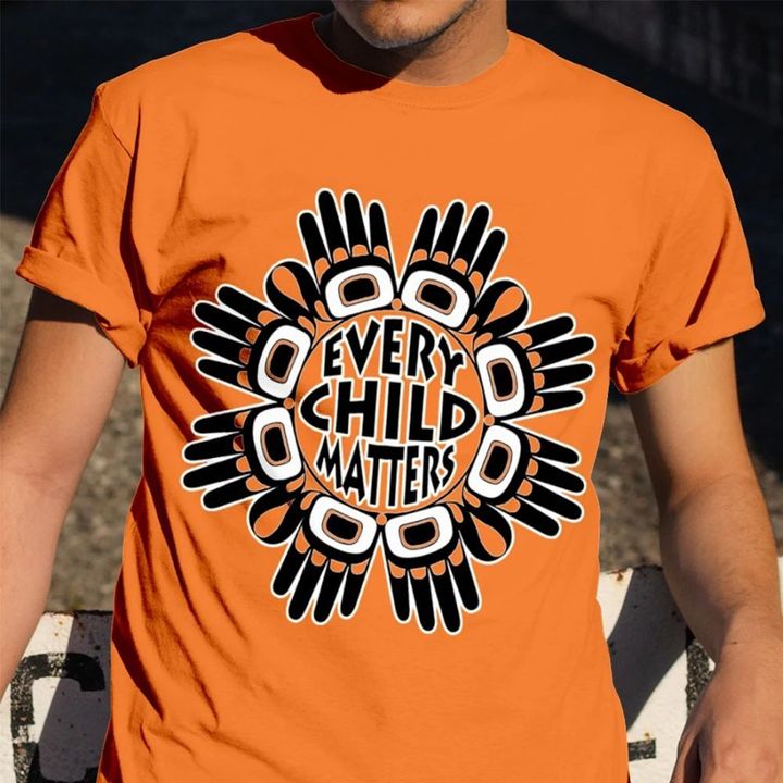 Every Child Matters T-Shirt Orange Shirt Day For Canadian Teachers