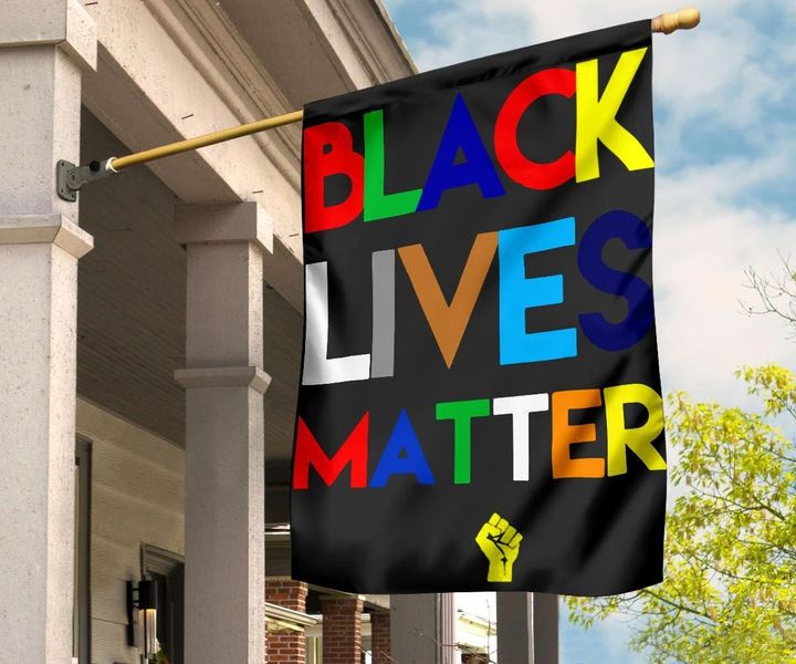 Black Lives Matter Flag BLM Support Black Lives Matter Pride Black History Month Flag Decor