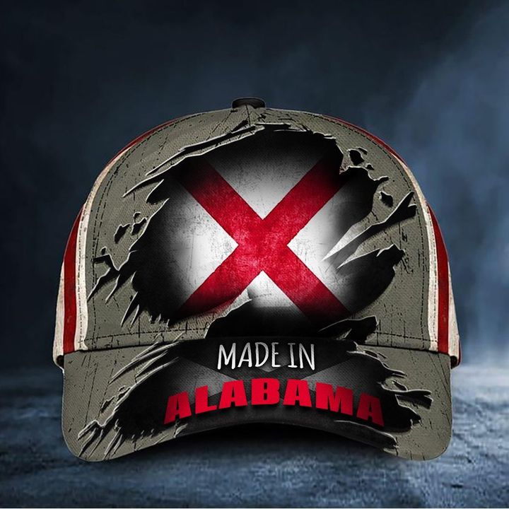 Made In Alabama Hat Proud Alabama Baseball Cap Patriotic Gifts