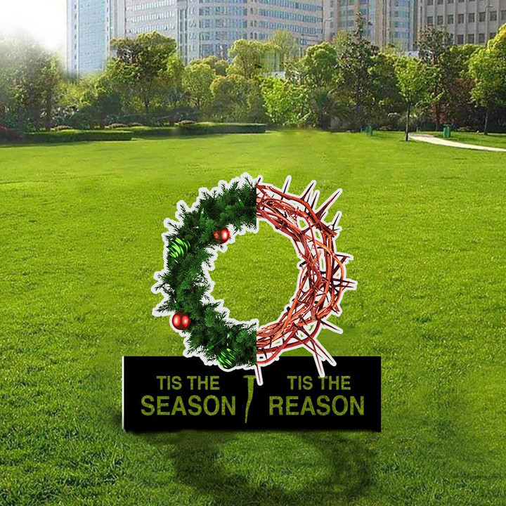 This Is The Reason Christmas Yard Sign Christian Christmas Sign Outdoor Lawn Home Decorative