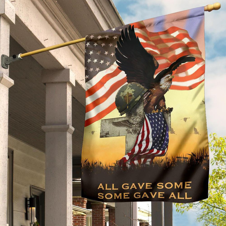 American Veteran All Gave Some Some Gave All Flag Memorial Day Ideas Outdoor Patio Decor