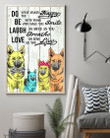 Do You What Makes Happy German Shepherd Poster Bedroom Wall Decor