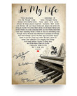 The Beatles Poster In My Life Song Lyric Vintage Quote
