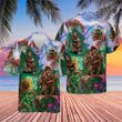 Funny Hippie Bigfoot Hawaiian Shirt Cool Summer Shirt Best Gift For Husband