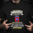 I Own It Forever The Title 82nd Airborne Division Veteran Shirt Pride Veteran Tee Gifts For Him