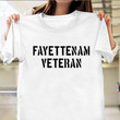 Fayettenam Veteran Fort Bragg Fayetteville NC Olive Drab Shirt North Carolina Army Airborne