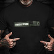 Military Police T-Shirt MP Proud Served Military Police T-Shirt Law Enforcement Army Vets Gift