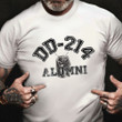DD-214 Alumni Shirt Proud American Veteran t-Shirt Veterans Day Gifts For Boyfriend