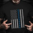 Police Dog Shirt K9 For Veterans American Flag T-Shirt Veterans Day Gift Ideas