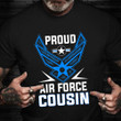 Proud Air Force Cousin T-Shirt Happy Veterans Day Military Tee Shirts Gifts For 2021