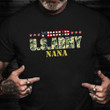 Proud US Army Nana Shirt Army Family Shirt Veterans Day Gift For Nana Grandma
