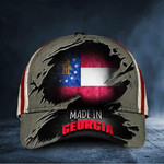 Made In Georgia Hat In God We Trust Cap Patriotic Gifts For Him