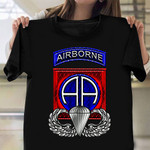 82Nd Airborne Division Army T-Shirt Proud Served Parachute Assault US Army 82Nd Airborne Shirt