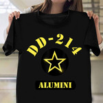 DD-214 Alumni Shirt Army Alumni Proud Served Military Veteran T-Shirt Gift For Vet