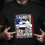 DD-214 Alumni Shirt Veteran Tanker T-Shirt Mens Best Veterans Day 2021 Gifts