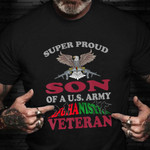 Son Of Army Afghanistan Veteran Shirt Veterans Day Proud Son Of Afghanistan Vet Family Gift