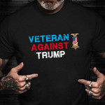 Veterans Against Trump T-Shirt Apparel Anti Trump Shirt For Veteran