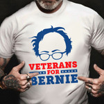 Veterans For Bernie Shirt Veterans Vote For Sanders President T-Shirt Political