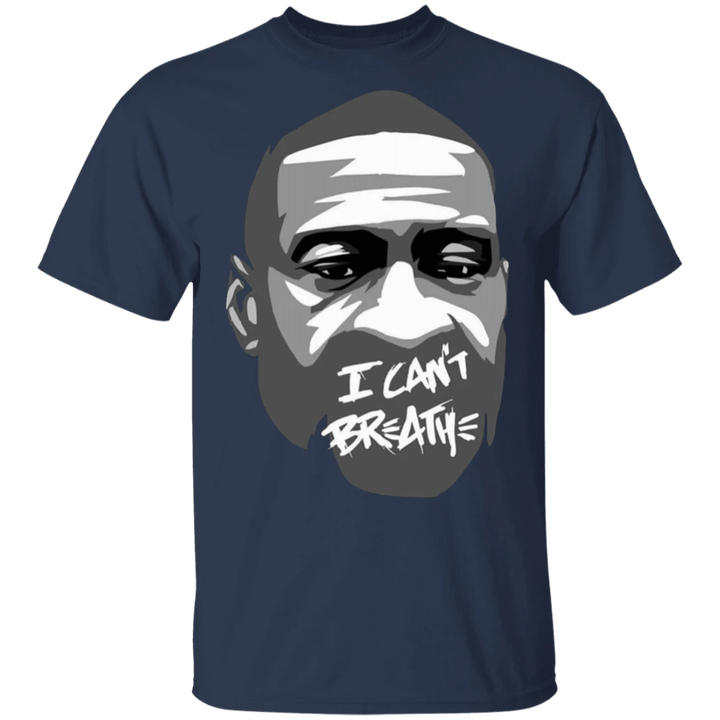 I Can't Breathe T-Shirt - George Floyd T-Shirt Justice For George Floyd Art