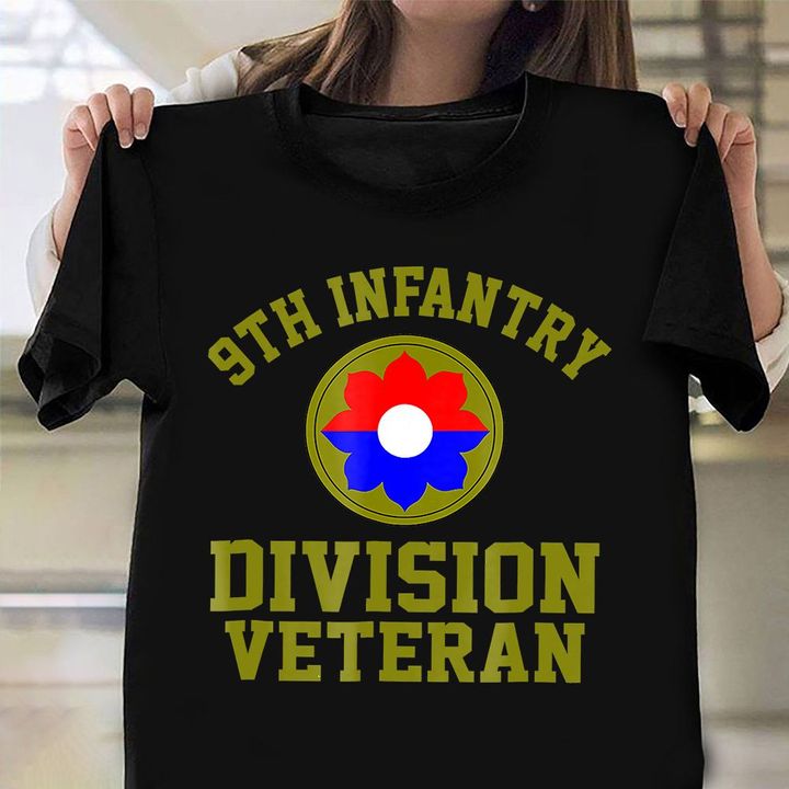 9th Infantry Division Veteran Shirt American Army T-Shirt Gift Ideas For Veterans