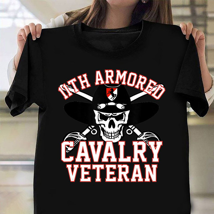 11Th Armored Cavalry Regiment Veteran T-Shirt Blackhorse Regiment Vietnam Veteran Shirt