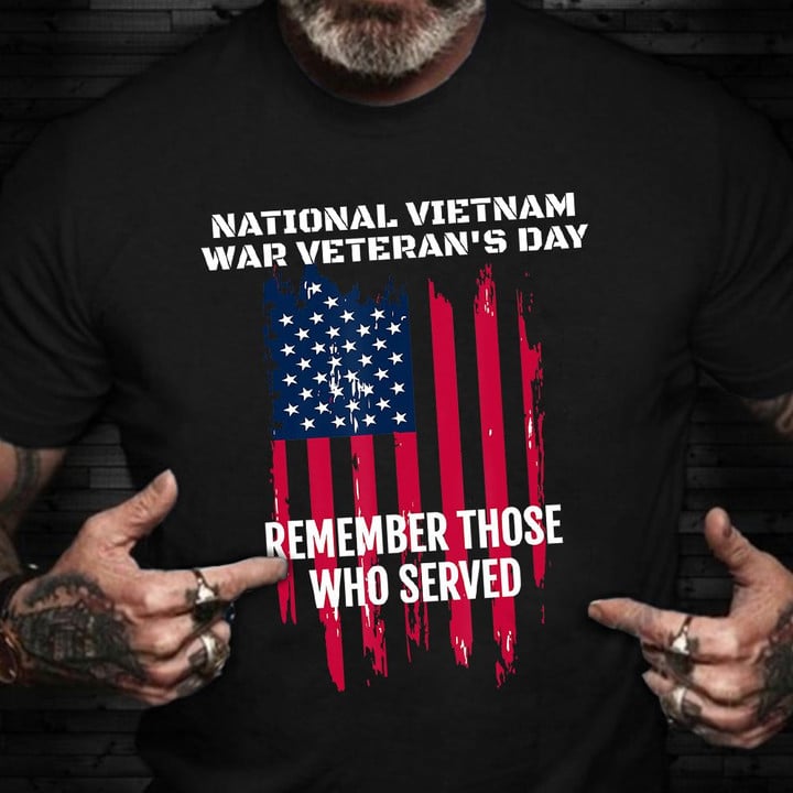 National Vietnam War Veteran's Day Shirt Remembrance Vietnam Veteran T-Shirt Gifts For Veteran