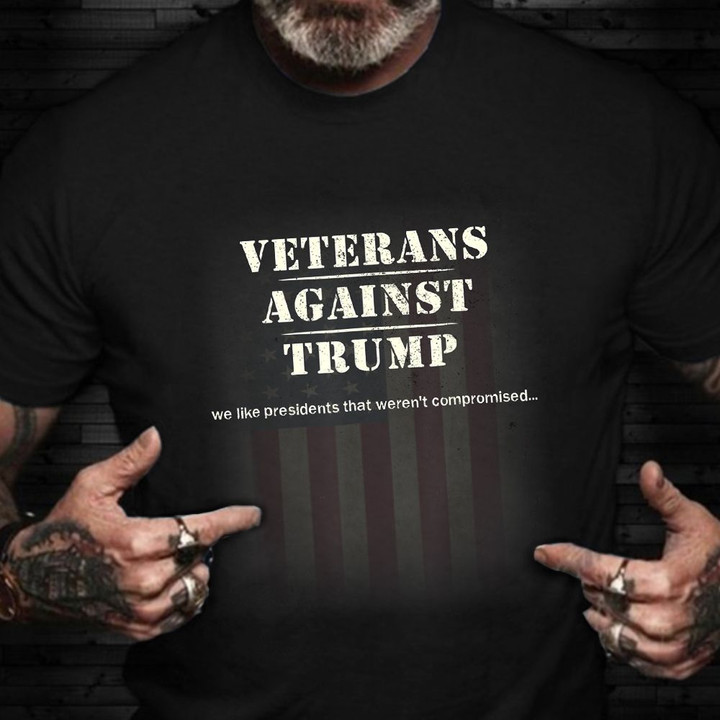 Veterans Against Trump Shirt Anti Trump T-Shirt Mens Merch Apparel