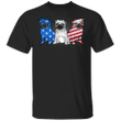 3 Pug American Flag 4th Of July Dog Lover Pug Shirts