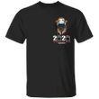 Sloth Inside Pocket 3D T-Shirt - 2020 The Year When Sh#t Got Real Shirt Cute
