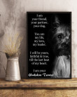 I Am Your Friend Your Partner Your Dog - I Am Your Yorkshire Terrier Dog Art Print Poster