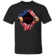 Faith Hope Love American Flag T-Shirt Women Men Shirt Gifts For Friend