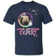 Pug Social Distancing Expert T-Shirt Gift For Dog Lover