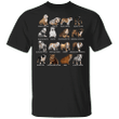 All Bulldog Colors T-Shirt Gifts For Dog Lovers