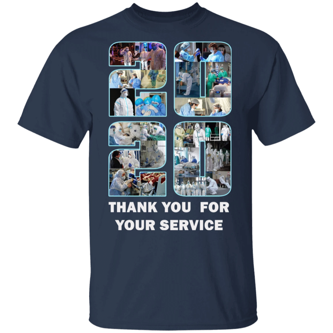 Nurse 2020 Thank You For Your Service T-Shirt Best Gifts For Doctor