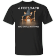 Chihuahua Please 6 Feet Back You Shall Not Pass T-Shirt Funny With Sayings Dog Witch Shirt