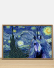 Unicorn The Starry Night by Vincent Van Gogh Poster I Survived 2020 Poster Unicorn Gifts For Girls