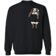 Bulldog Inside Pocket Sweater Dog Lovers