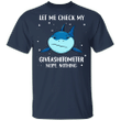 Shark Let Me Check My Giveashitometer Nope Nothing T-Shirt Funny science Shirts Saying