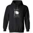 Less Humans More Cats Funny Hoodie Cat Lovely